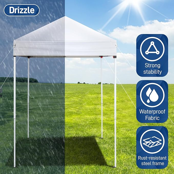 Outvita Pop Up Privacy Tent Instant Privacy Dressing Changing Room Bathroom &amp Toilet Stall 5x5ft Portable Outdoor Shelter for Camping Hiking Fishing Picnic Beach Swimming Pool with Carry Bag