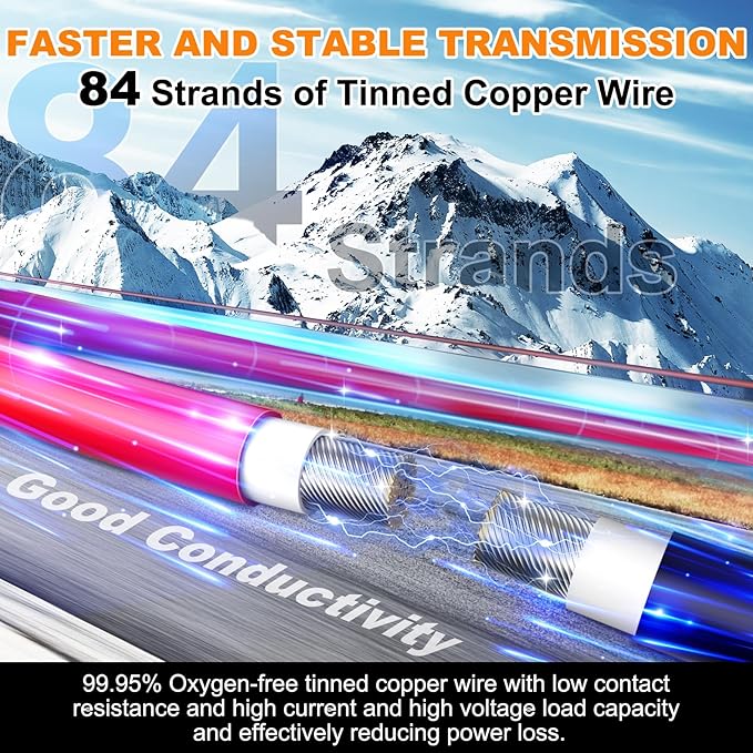 Oududianzi 2x200 Feet Solar Panel Wire 10AWG Solar Wire Tinned Copper 10 Gauge Solar Cable PV Wire for Outdoor Automotive RV Solar Panels Boat Marine (200FT Red + 200FT Black)