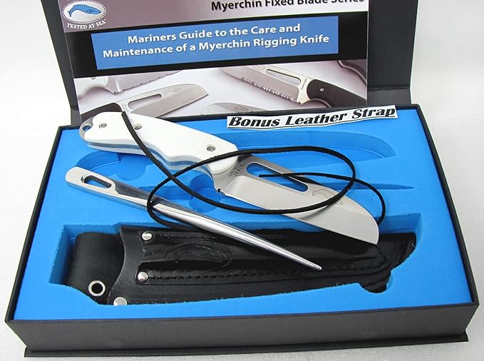 Myerchin Knife A100 Professional G10 Handles Offshore System Knife &amp Spike