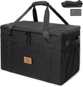 Tactical Camping Storage Bag Utility Tote Bag Camping Kitchen Organizer with Axe Holder &amp Shoulder Strap