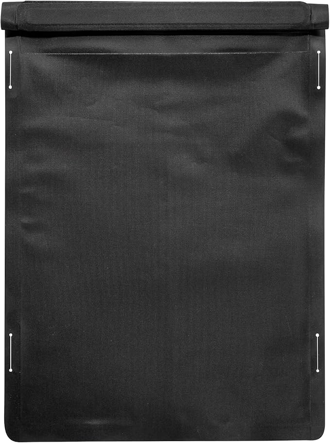 Tatonka WP Dry Bag (A6 / A4) - Waterproof Tablet/Mobile Phone Case with Viewing Window for Operating Touch Displays - Waterproof According to IPX7 Standard - A4 or A6 Format Black (A4) A4 (375 x