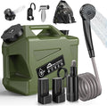 Portable Camping Shower with Water Jug Electric Rechargeable Camping Shower 5-Gallon Food Grade Water Containers Outdoor Camp Pump for Hiking Beach Travel Pet Bath