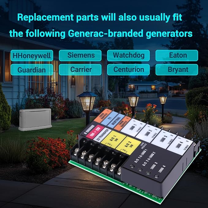 0K7341A Load Shed Module SACM VSCF Specific Compatible with Generac Smart AC Module Replace 0H7376A
