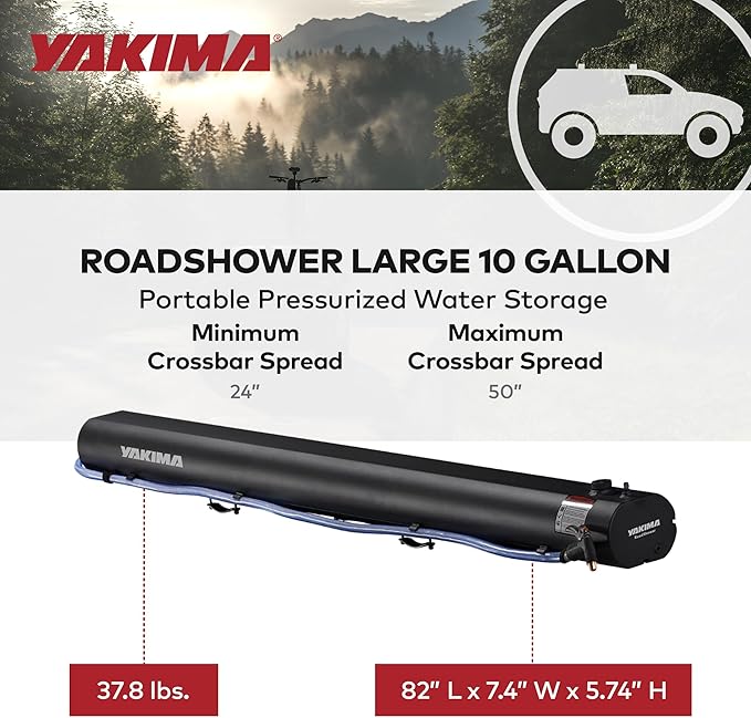 Yakima RoadShower 10 Gallon Pressurized Water Tank