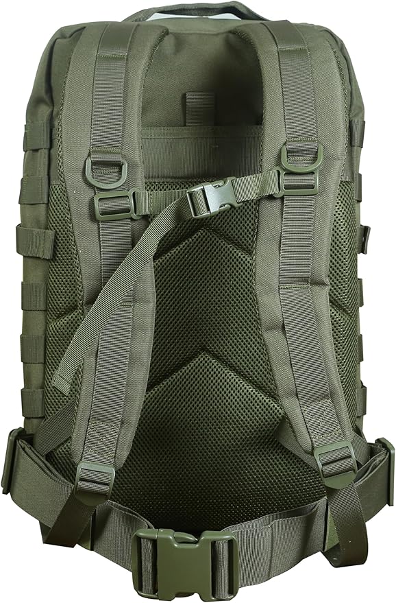 38L Military Tactical Backpack for Men Army 3 Day Assault Pack Molle Bag Bug Out Bag Green