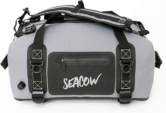 Dry Bag (Duffle) - Premium Quality - Large Storage - Ultra Lightweight Heavy Duty - Waterproof and Submersible - Sturdy and Durable - Paddle Boarding Fishing SportsCamping Hiking