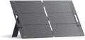 BLUETTI 100W Solar Panel for Solar Generator EB3A AC2A AC50B AC70 AC180 AC200L Elite 200 V2 AC300 B300K Handsfree 1 &amp 2 Foldable Solar Charger with Adjustable Kickstands for RV Camping