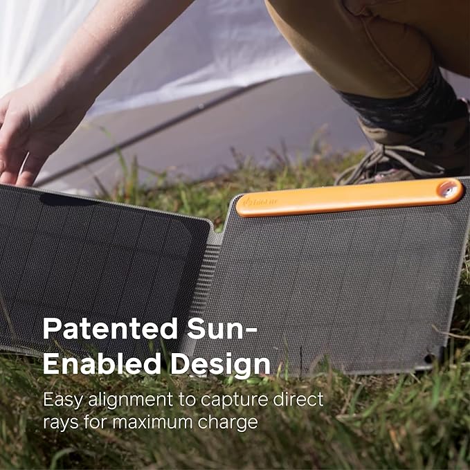 BioLite SolarPanel 10+ Foldable 10 Watt Solar Panel with 3200 mAh Battery