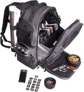 G.P.S. Executive Gray Range Backpack with Cradle for 5 Handguns &amp Various Pockets | Durable Waterproof Stain-Resistant Shooting Tactical Gear
