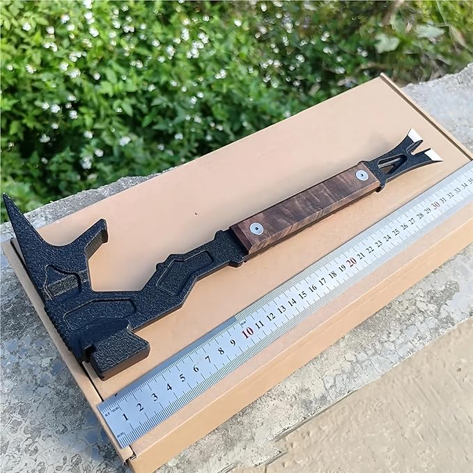 Compatible For Outdoor Multifunctional Hammer Tactical Axe Survival Camping Demolition Hand Tool