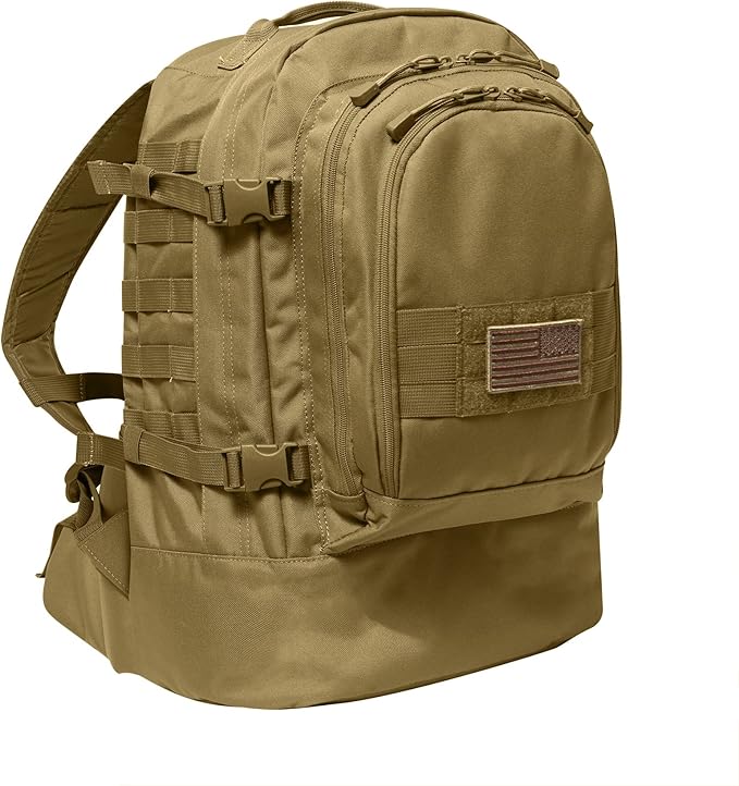 Rothco Skirmish 3 Day Assault Backpack (Coyote Brown)