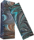 Artwork Knife Handle Scales Made Of Blank Material 1.18 thick Resin Honeycomb Structure Texture