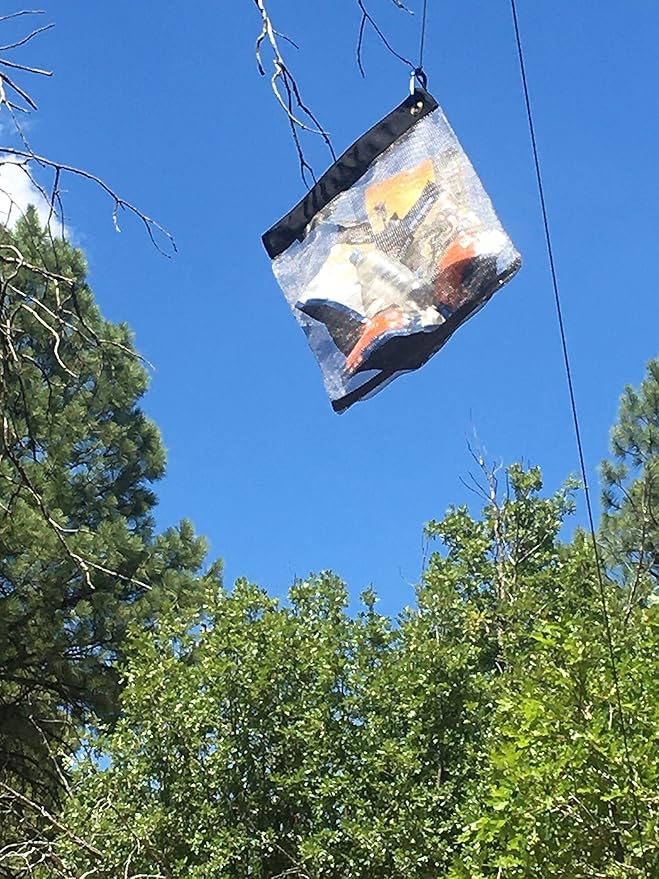 RATSACK Rodent Proof Bear Bags - Ultralight Stainless Steel Mesh Bag for Camping Food Storage - Sturdy and Rust-Resistant Sack with Lock and Grommet For Easy Hanging