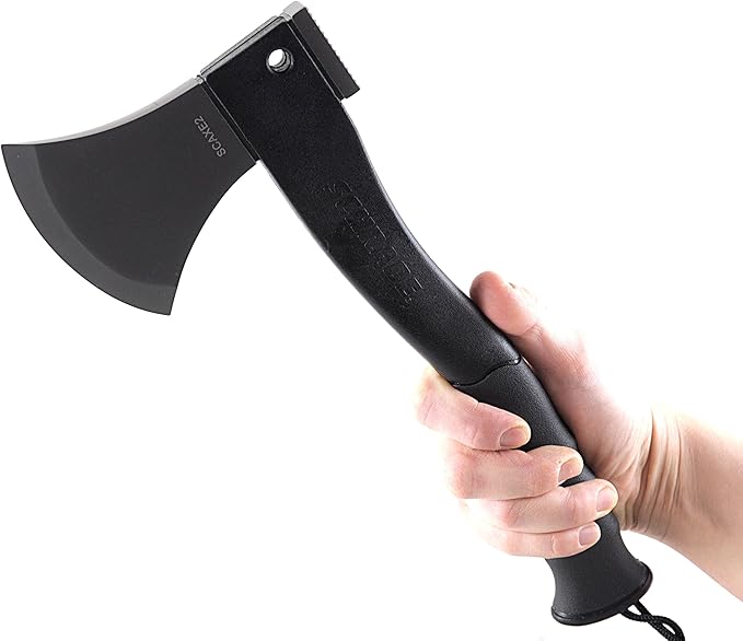 Schrade Delta Class Bedrock Axe with 3Cr13 Stainless Steel for Outdoor Survival