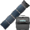 Dark Energy Spectre Folding 56W Solar Panel | USB-C and USB-C Output for Charging | Ultra-Durable IPX7 Waterproof Chainable Design Off The Grid Solar Powerhouse