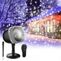 Christmas Snowfall Light Projector Holiday Projector Lights with Remote ControlRotating Snow Falling LightsOutdoor Waterproof Landscape Decorative Lighting for Halloween Wedding Garden（Snow Spots）