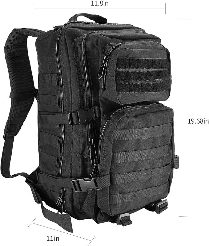ProCase Tactical Backpack Bag 40L Large 3 Day Military Army Outdoor Assault Pack Rucksacks Carry Bag Backpacks