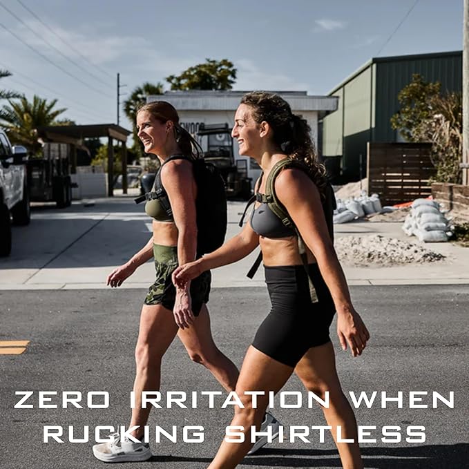 GORUCK Ruck Plate Carrier 3.0 - Streamlined Weighted Rucking Backpack w/Ergonomic Back Support &amp Extra Padded Straps - Compatible Ruck Plates Ranger Green
