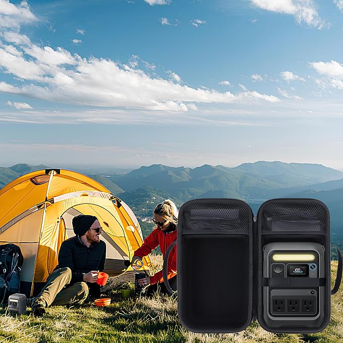 Case Compatible with Anker Portable Power Station SOLIX C300 288Wh LiFePO4 Battery 300W (600W Surge) Solar Generator