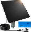 Trail Camera Solar Panel KJK 6W Solar Battery Charger 12V/1.5A with 10000mAh Built-in Battery IP67 Waterproof for Cellular &amp Wireless Hunting Cameras