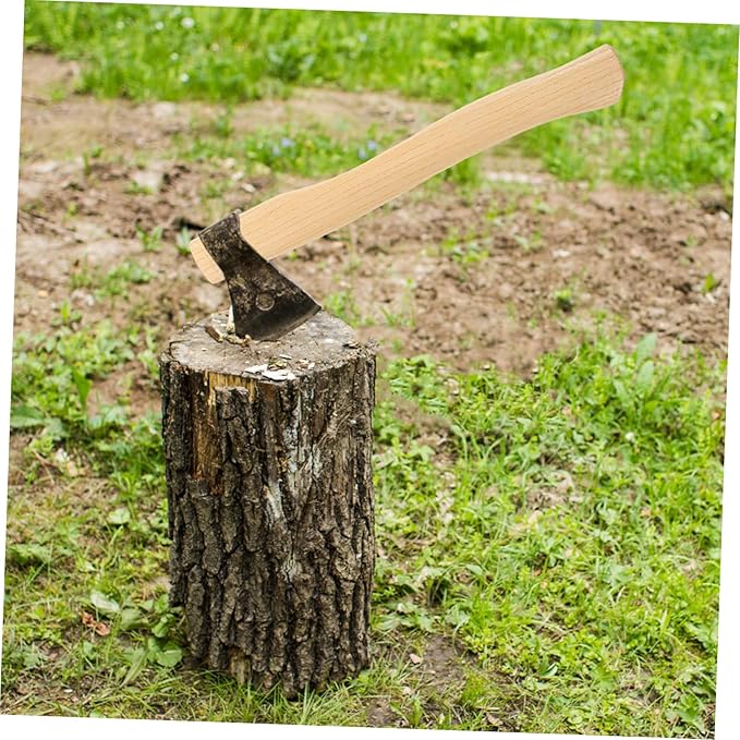 Mipcase 5sets Axe Handle Replacement Wooden Hatchet Handle for Firewood Gardening and Outdoor Activities Accessory for Enhanced Performance