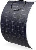 Solarapex 200watt Flexible Solar Panel -Lightweight Mono Solar with ETFE Coating IP68 Waterproof Fiberglass Protection for 12V Battery Charging in RV Boat Marine Camping &amp Off-Grid(200W)
