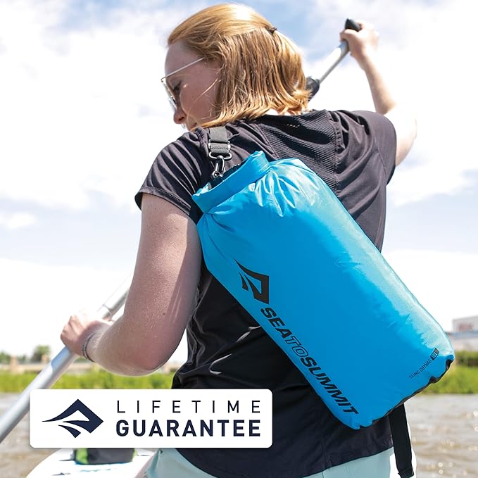 Sea to Summit Sling Lightweight Dry Bag with Shoulder Strap 10 Liter Blue