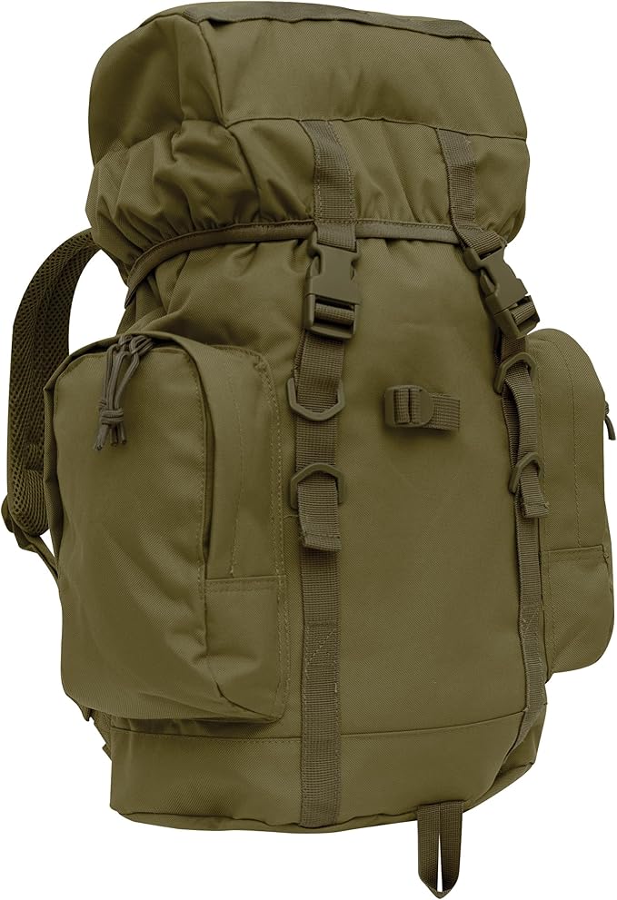 Rothco 25L Tactical Backpack – Rugged Hiking Camping Gear Travel Rucksack Bag Pack