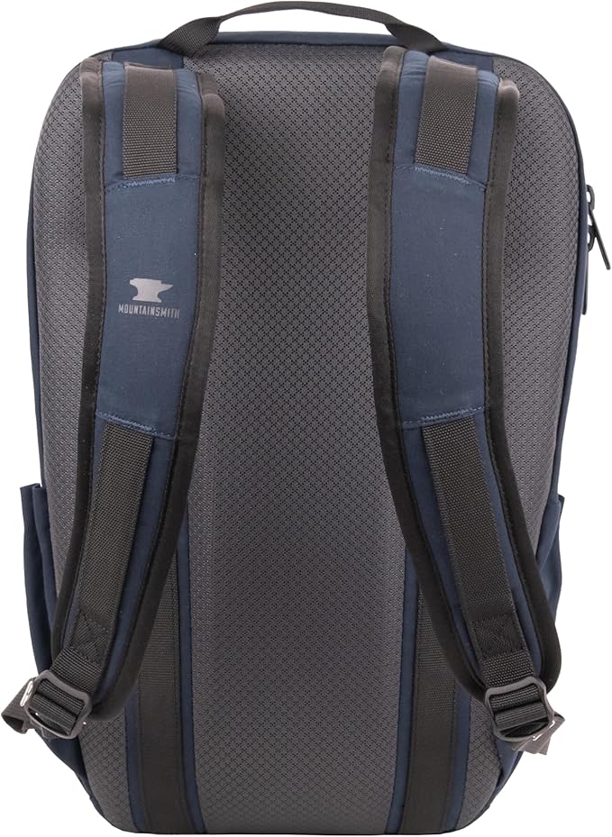 Mountainsmith Amble Pack Casual Lightweight Backpack Daypack for Travel Carry On Everyday Bag Navy