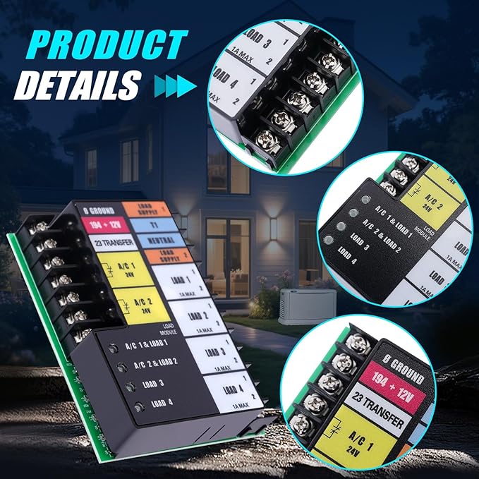 0K7341A Load Shed Module SACM VSCF Specific Compatible with Generac Smart AC Module Replace 0H7376A