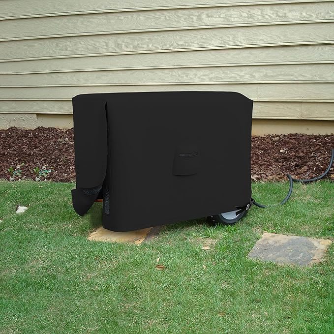 Covers &amp all Outdoor Generator Cover 18 Oz Heavy Duty Waterproof UV &amp Weather Resistant Universal Portable Equipment Storage Protector with Air Vents &amp Drawstrings (26W X 20D X 20H B