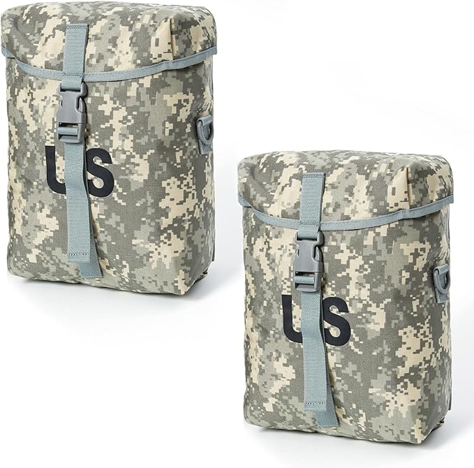 MT 2Pcs US Military MOLLE Sustainment Pouch Army Utility Pouch