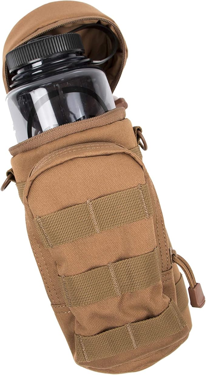 LA Police Gear Tactical Nylon H2O Bottle Pouch Water Bottle Pouch Tactical Bottle Pouch