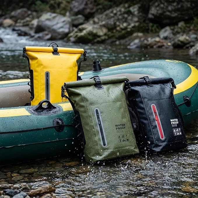 Dry Bag Waterproof 25L-Floating&ampLightweight Bags for Women Waterproof Backpack for Kayaking Boating FishingPaddle boarding Camping HikingRoll-Top Seal&ampAdjustable Shoulder Straps