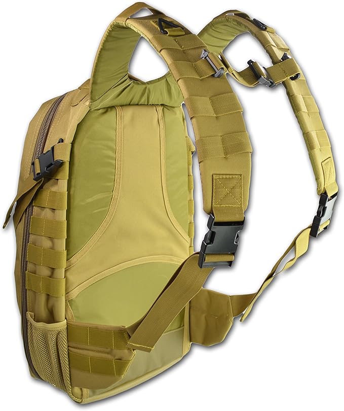 Lightning X Premium Tactical Medic Backpack w/Modular Pouches &amp Hydration Port