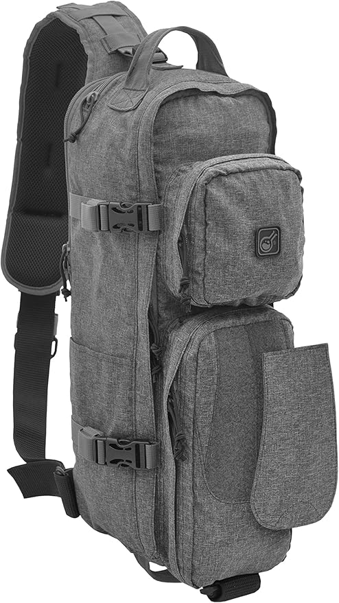 Grayman(TM) Plan-B Light Go-Bag Sling Pack by Hazard 4(R) - Gray  Large