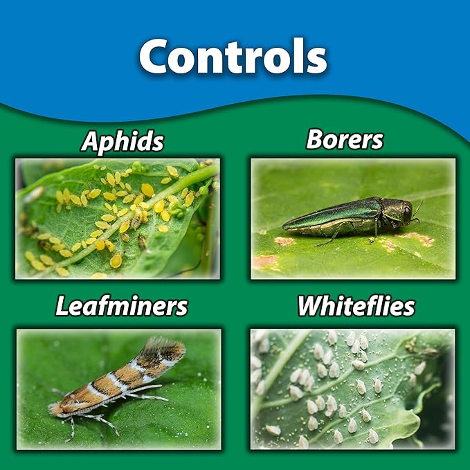 Monterey (LG6350) - Once A Year Insect Control Concentrate Systemic Insecticide/Pesticide Treatment for Ornamental Trees &amp Shrubs (1 gal.)