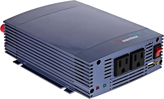Samlex America Samlex Solar SSW-350-12A SSW Series Pure Sine Wave Inverter Gray