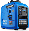 2450-Watt Inverter Generator for Home Use 1.6Gallon Large Fuel Tank Up to 8.3 Hours Use 120V Gas Powered Generator Super Quiet - EPA Compliant