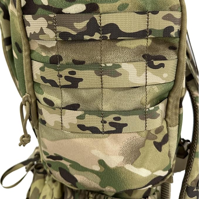 55L Tactical Backpack Large Military Backpack Versatile Assault Bag Assault Pack Molle Bag for Camping Hiking Backpacking Hunting