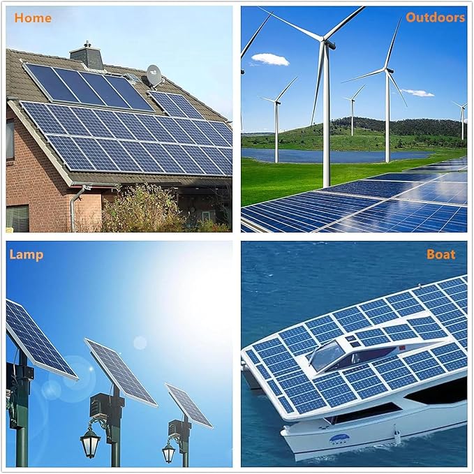 20 Piece PV Solar Panel Connector Kit | Compatible with 10 AWG Solar Cable 30 Amp 1000V DC IP67 Waterproof | PV Spanner Tools Included