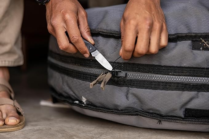 Gerber Gear LST - EDC Pocket Knife - Survival Tactical Tool for Travel Camping &amp Outdoor Adventure - Lightweight &amp Compact Folding Knife - Stainless Steel Blade - Black
