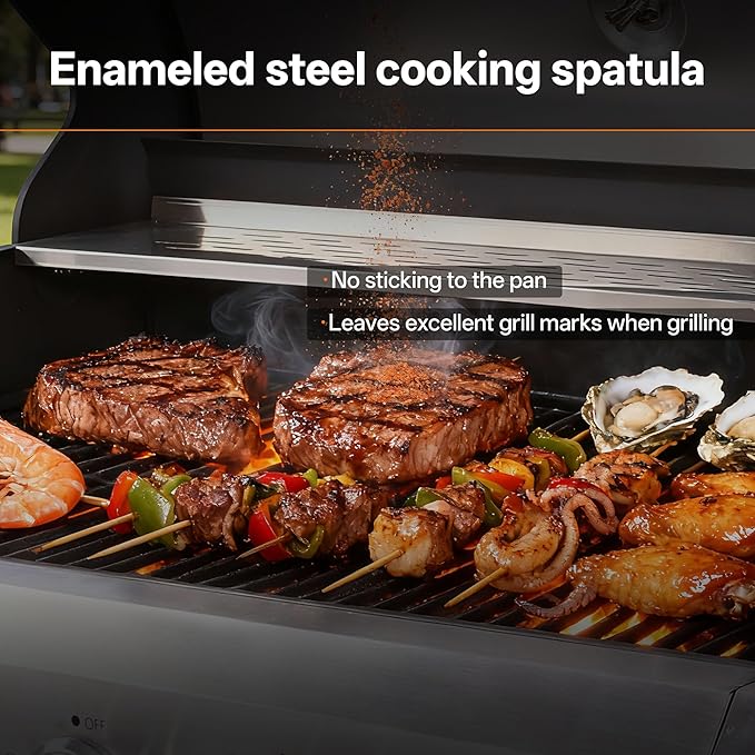 Endark 6-Burner 68500 BTU Propane Gas Grill with Side Burner Stainless Steel &amp Porcelain Grates Wheeled BBQ Grill for Patio Garden Backyard Outdoor Cooking