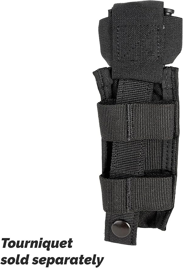 North American Rescue C-A-T Tourniquet Holder NAR CAT Gen 6 Gen 7 Tactical TQ Pouch MOLLE Connectors for Duty Belt Gear Vest