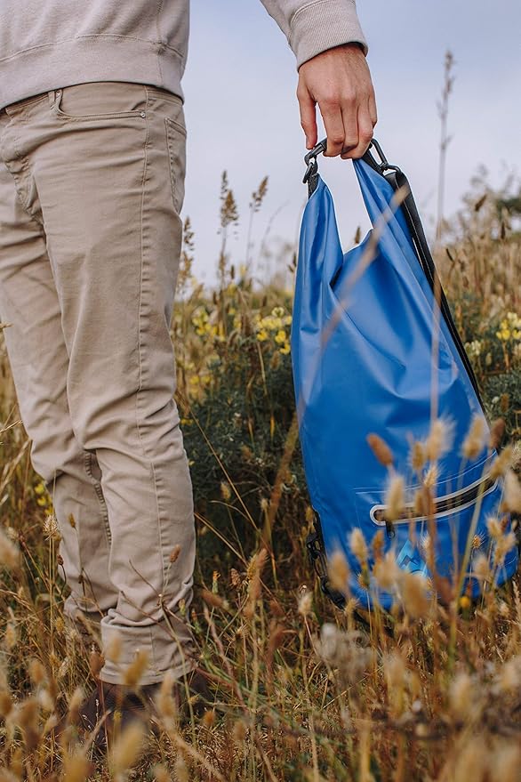 Skog Å Kust DrySak - Roll Top Waterproof Bag for Travel &amp Outdoors - 5 10 &amp 20 Liter sizes