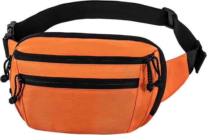 SHANGRI-LA Tactical Concealed Carry Fanny Pack for Men and Women Low-Profile CCW Waist Bag with Pistol Holster and Mag Holder Multi-Use for Hiking Travel EDC