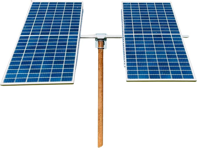 Solar Panel Array Top of Pole Ground Mount Bracket 4 Pipe Universal Bolt On