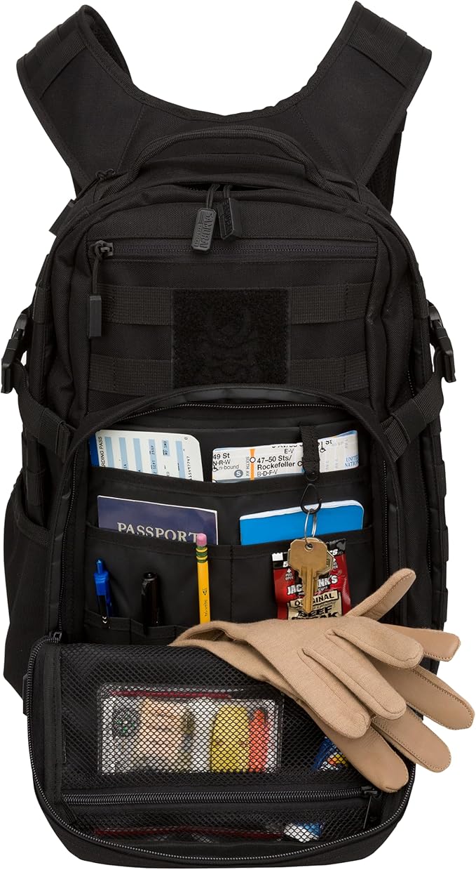SAMURAI TACTICAL Wakizashi Tactical Backpack (Black) One Size (ZPB001EC-008)