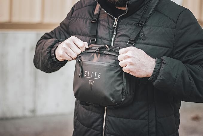 Elite Survival Systems TRAILGUARD EDC Chest Pack (Black)