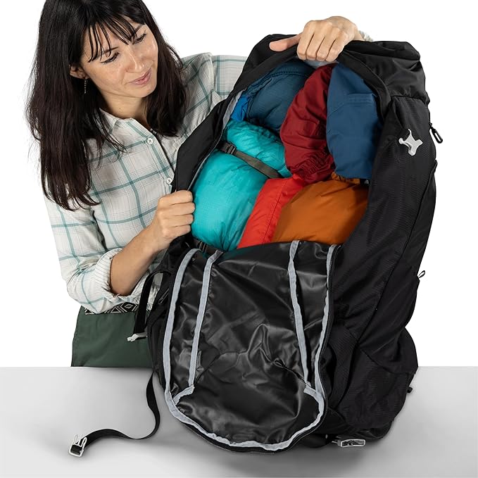 Osprey Fairview Trek Women's Travel Backpack - Hybrid Backpacking &amp Travel Bag with Internal Organization